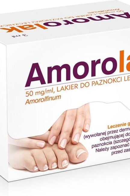 Amorolak lakier do paznokci leczniczy 0,05g/ml 3ml