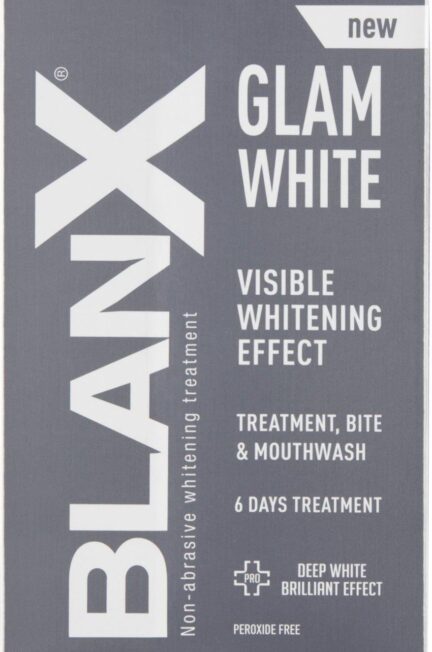Blanx Glam White Pasta Do Zębów I Płyn Do Higieny Jamy Ustnej 40ml