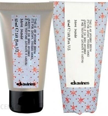 Davines MORE INSIDE Invisible Serum dyskretne do stylizacji z satynowym efektem 50ml
