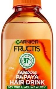 Garnier Fructis Hair Drink Papaya Błyskawiczna odżywka lamellarna w płynie 200 ml