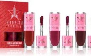 Jeffree Star Cosmetics Blood Sugar Liquid Lipstick Zestaw Pomadek W Płynie 3 Szt.