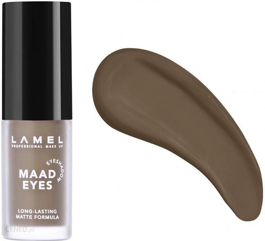LAMEL Insta Cień do powiek w płynie Maad Eyes nr 404 Dark Chocolate 5.2ml