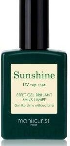 Manucurist Nail Care Top Coat Sunshine Warst. Wierzchnia Lakieru Do Pazn. 15 Ml