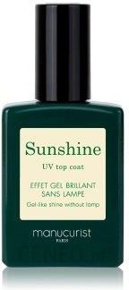 Manucurist Nail Care Top Coat Sunshine Warst. Wierzchnia Lakieru Do Pazn. 15 Ml
