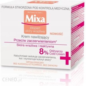 Mixa Przeciw Zaczerwienieniom Nawilżający Krem Przeciw Zaczerwienieniom 50ml