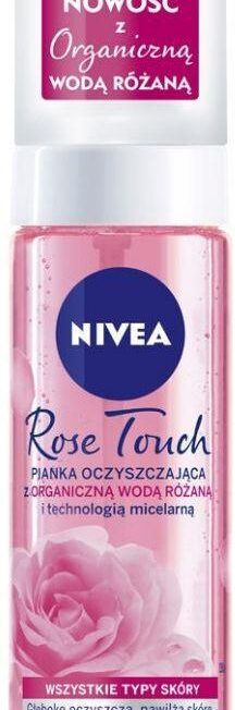 Nivea NiveaRose Touch Oczyszczająca Pianka Do Twarzy 150Ml