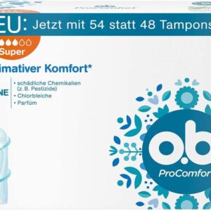 O.B. ProComfort Super Tampony higieniczne 54 szt