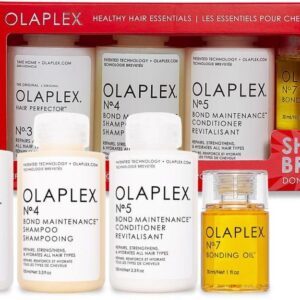 OLAPLEX Essentiels Cheveux Eclatants Coffret Soin Cheveux SET HOLIDAY 2021