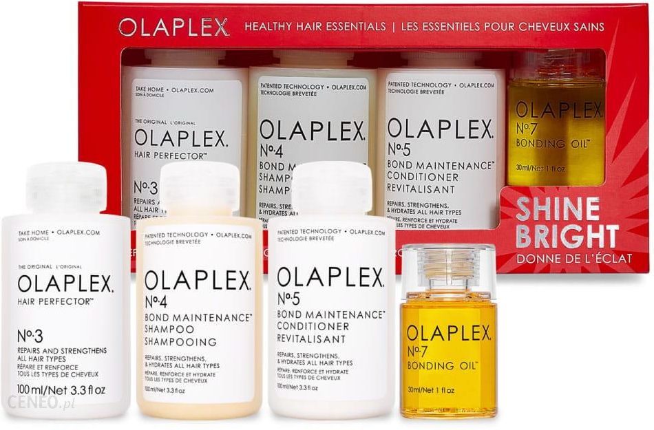 OLAPLEX Essentiels Cheveux Eclatants Coffret Soin Cheveux SET HOLIDAY 2021