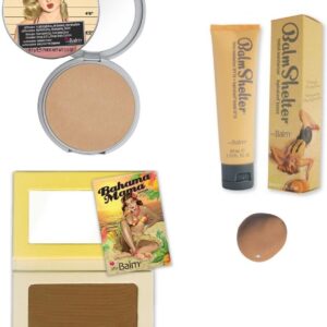 TheBalm do makijażu TheBalm Mary-Lou + Bahama Mama + Balm Shelter Medium Dark