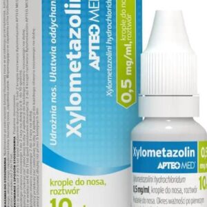 Xylometazolin Apteo Med 0,05% Krople do nosa 10ml