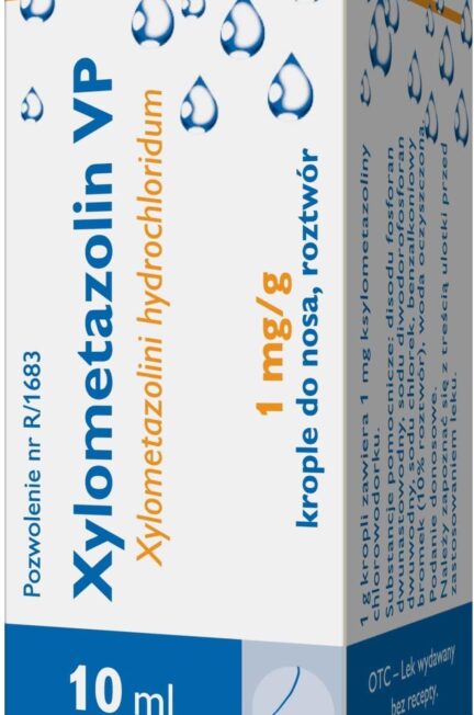 Xylometazolin VP 0.1% krople do nosa 10ml