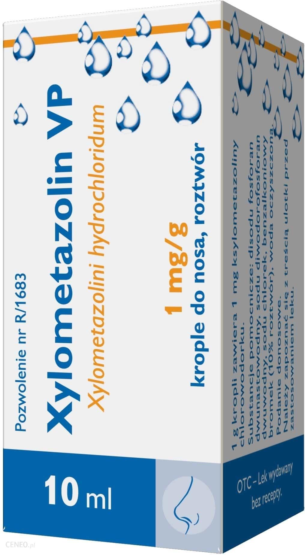 Xylometazolin VP 0.1% krople do nosa 10ml